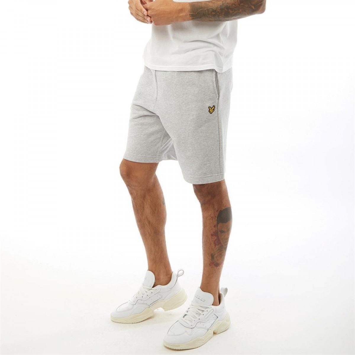 

Шорты Lyle And Scott Vintage Sweat Light Grey Marl Grey Marl, 26W 30L