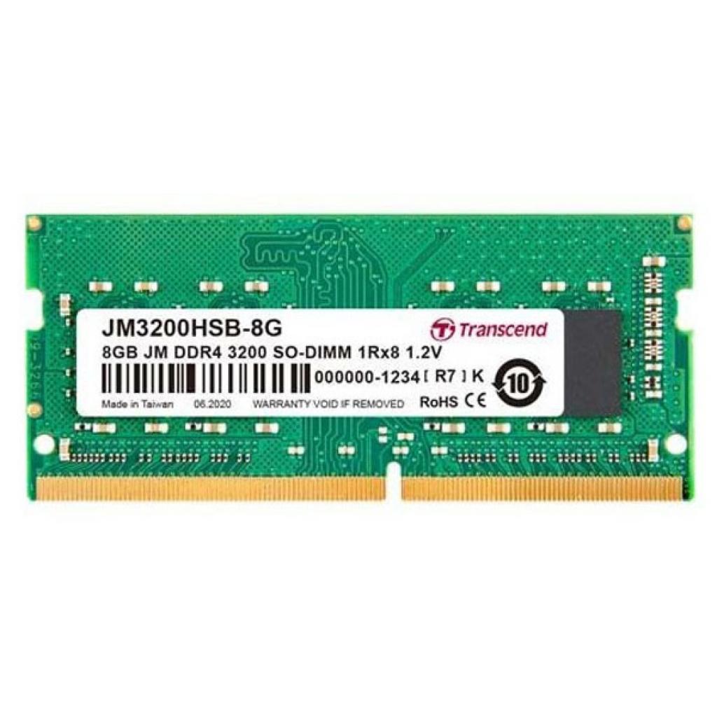 

Память Transcend 8 GB SO-DIMM DDR4 3200 MHz JetRam (JM3200HSB-8G)