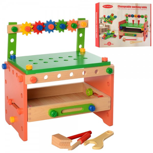 

Деревянная игрушка Конструктор MD-2366