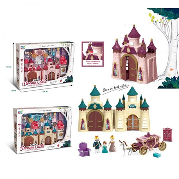 

Замок с фигурками KDL-03