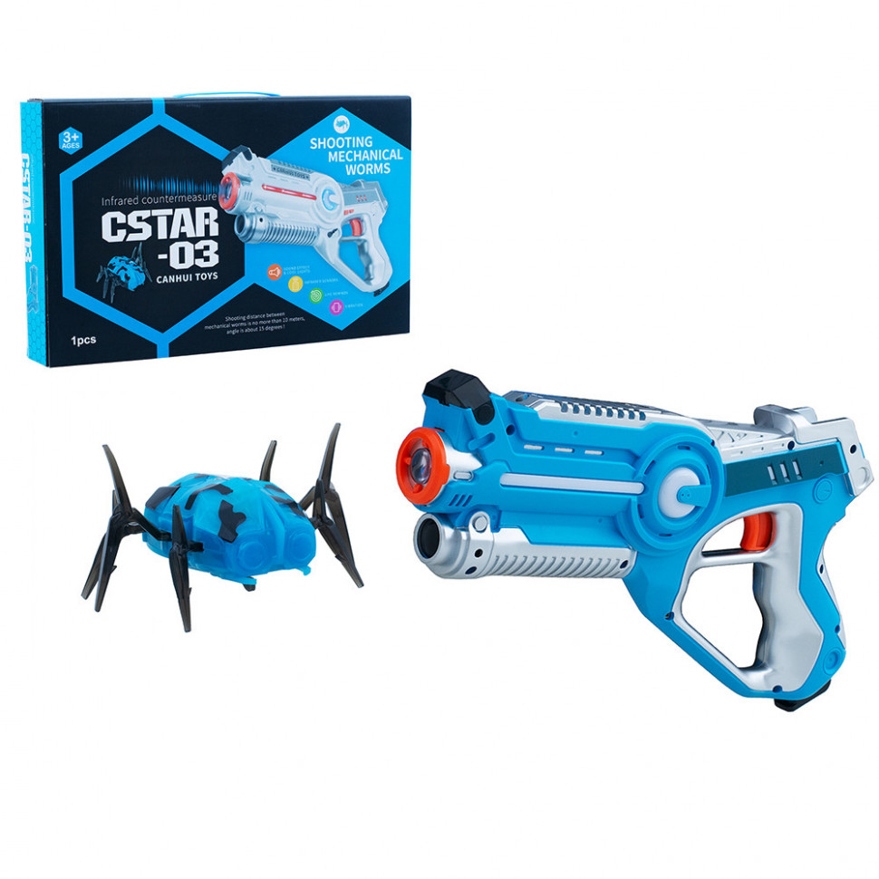 

Пістолет лазерний Canhui Toys Laser Gun CSTAR-03 N з жуком B