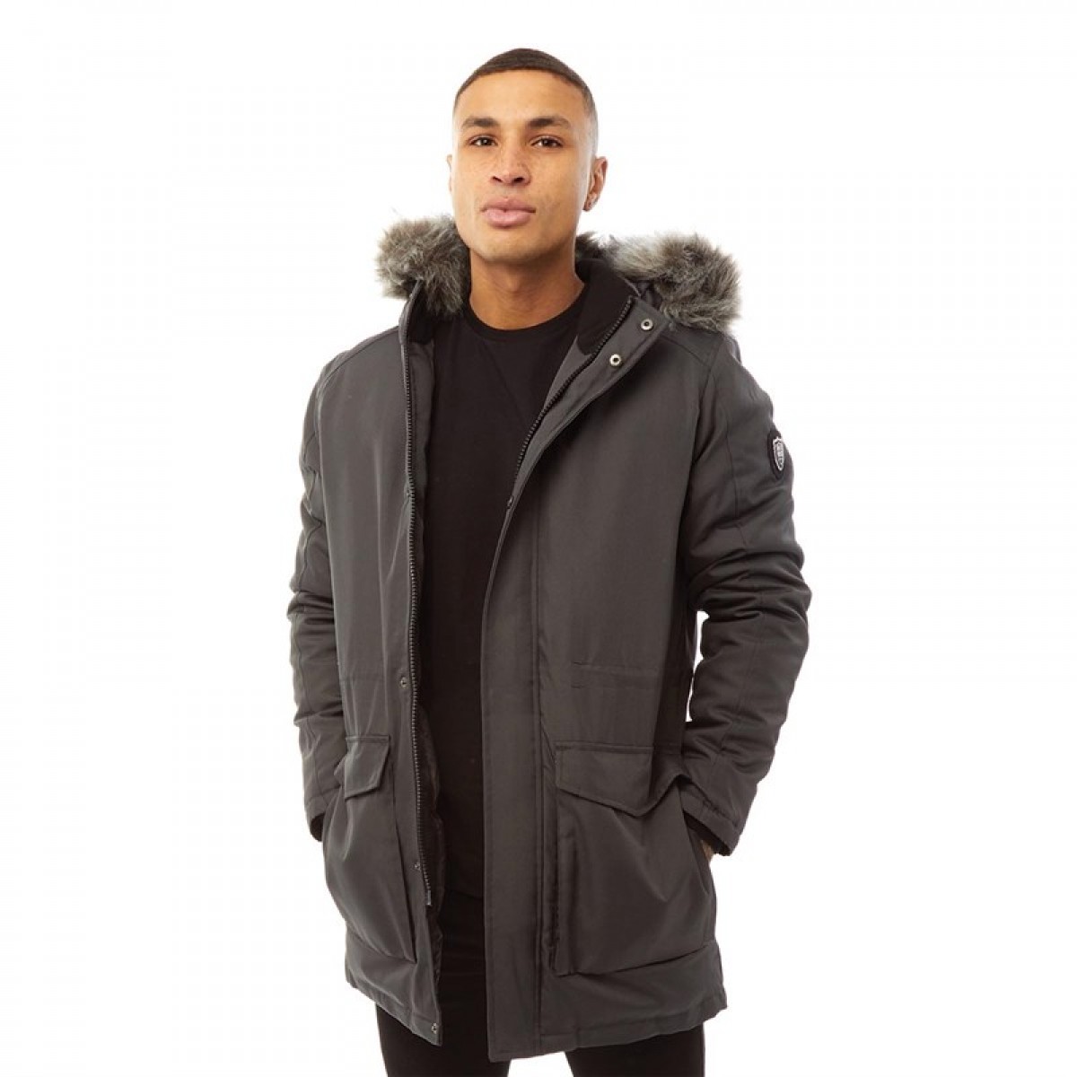 

Парка 883 Police Linus Charcoal Charcoal, S (44)