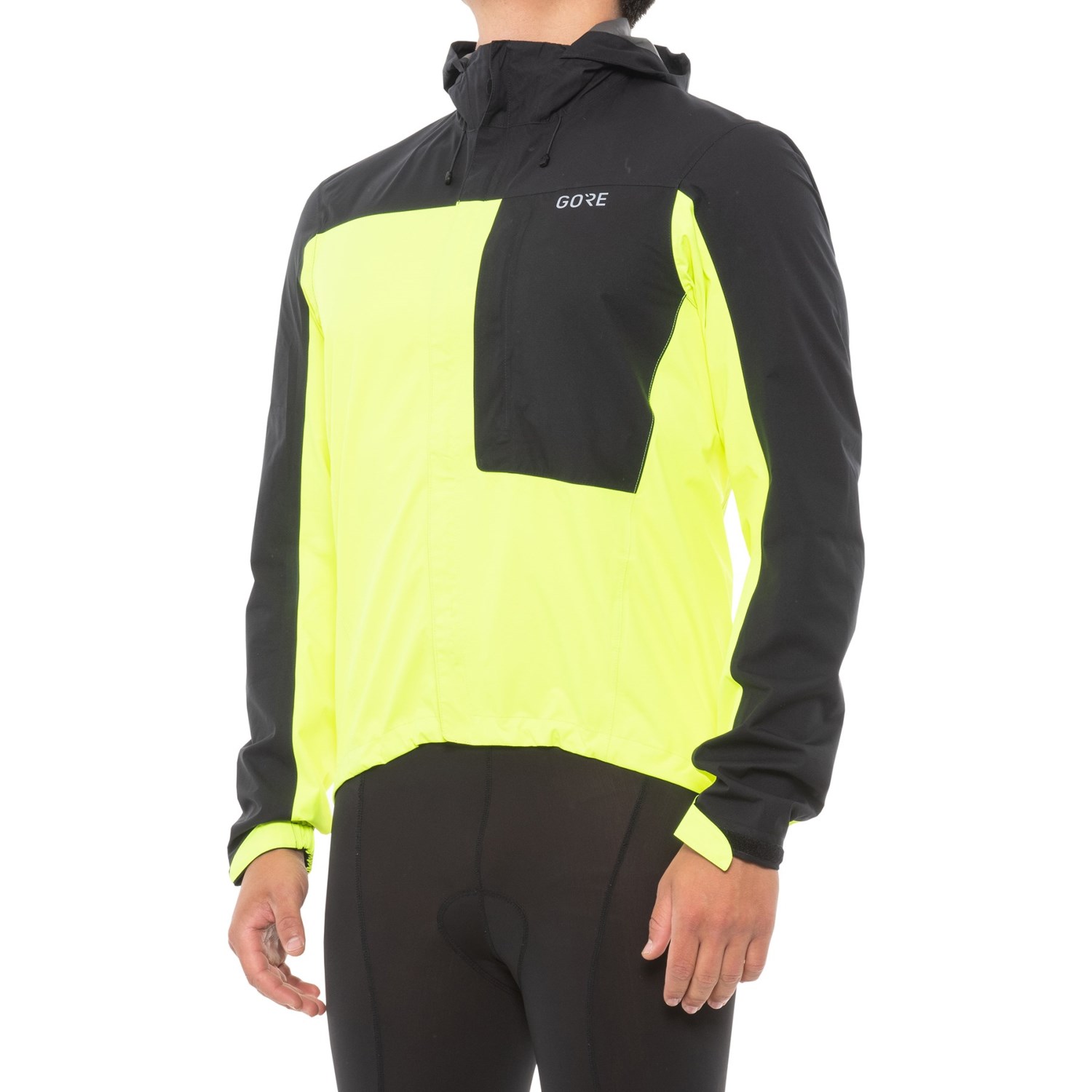 

Куртка GORE WEAR C3 Gore-Tex PacLite Hooded Cycling - Waterproof Neon Yellow/Black, M (46)