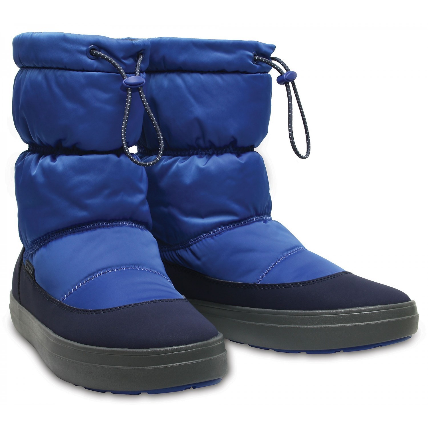 

Зимние сапоги Crocs LodgePoint Shiny, W6, 36-37, синие