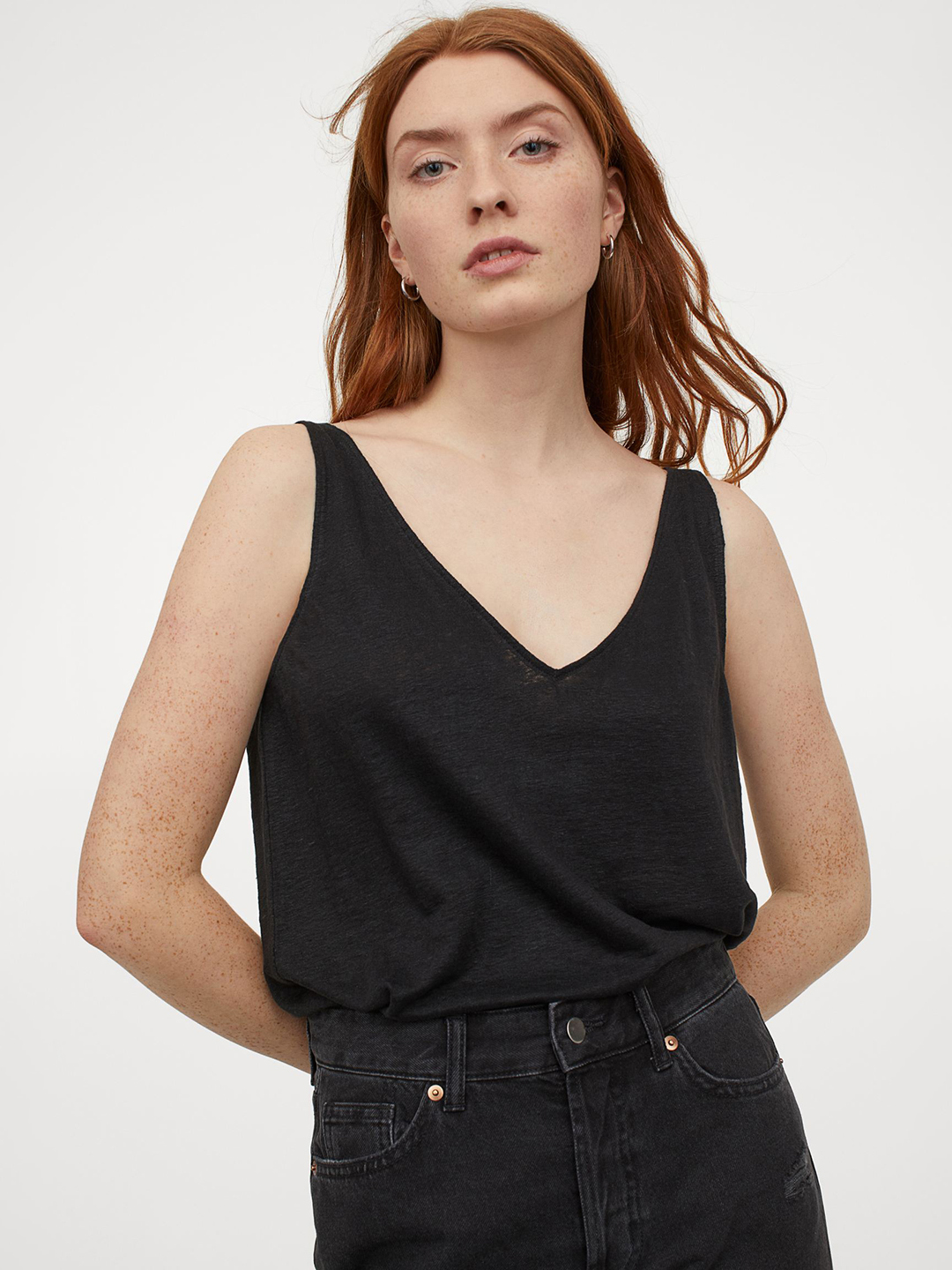 

Топ H&M 949379002b39  Черный, Топ H&M 949379002b39 XL Черный