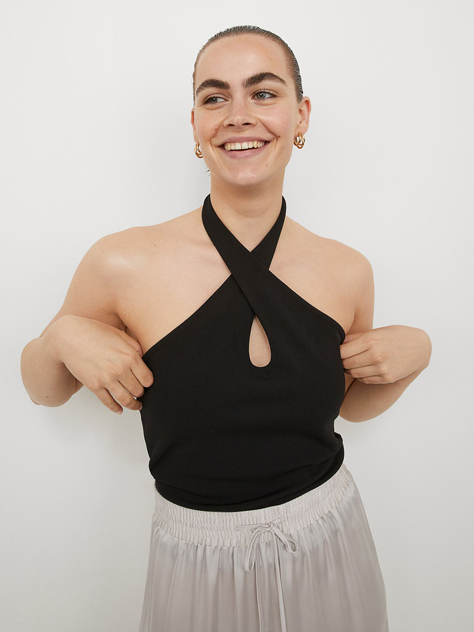 

Топ H&M 987636001b39  Черный, Топ H&M 987636001b39 S Черный