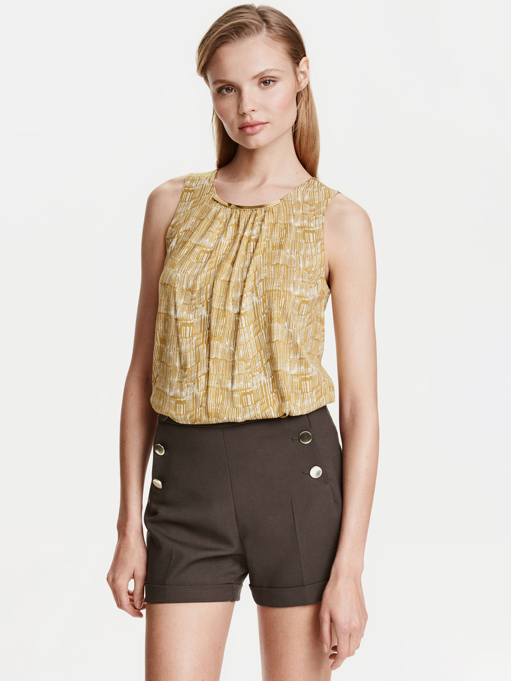 

Топ H&M 372087b35  Зеленый, Топ H&M 372087b35 S Зеленый