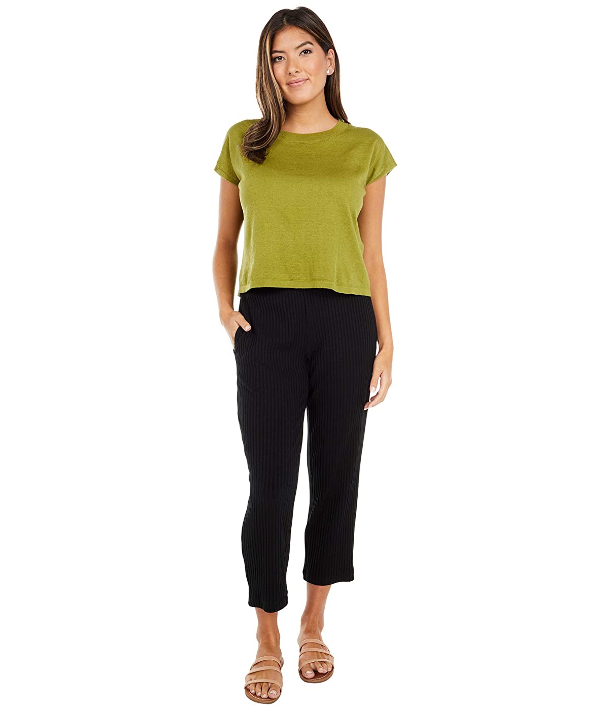 

Футболка Eileen Fisher Petite Organic Linen Cotton Round Neck Short Sleeve Box Top Mustard Green,  (44, Футболка Eileen Fisher Petite Organic Linen Cotton Round Neck Short Sleeve Box Top Mustard Green, S (44)