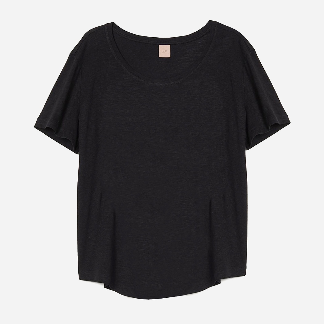 

Футболка H&M 993012b39  Черная, Футболка H&M 993012b39 2XL Черная