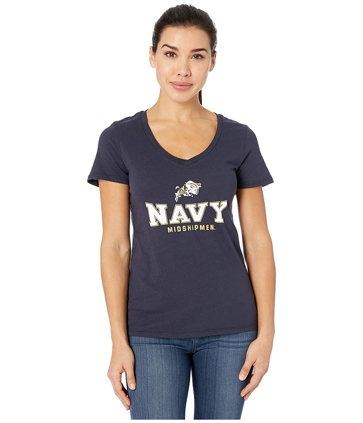 

Футболка Champion College Navy Midshipmen University V-Neck Tee Navy 4,  (42, Футболка Champion College Navy Midshipmen University V-Neck Tee Navy 4, XS (42)