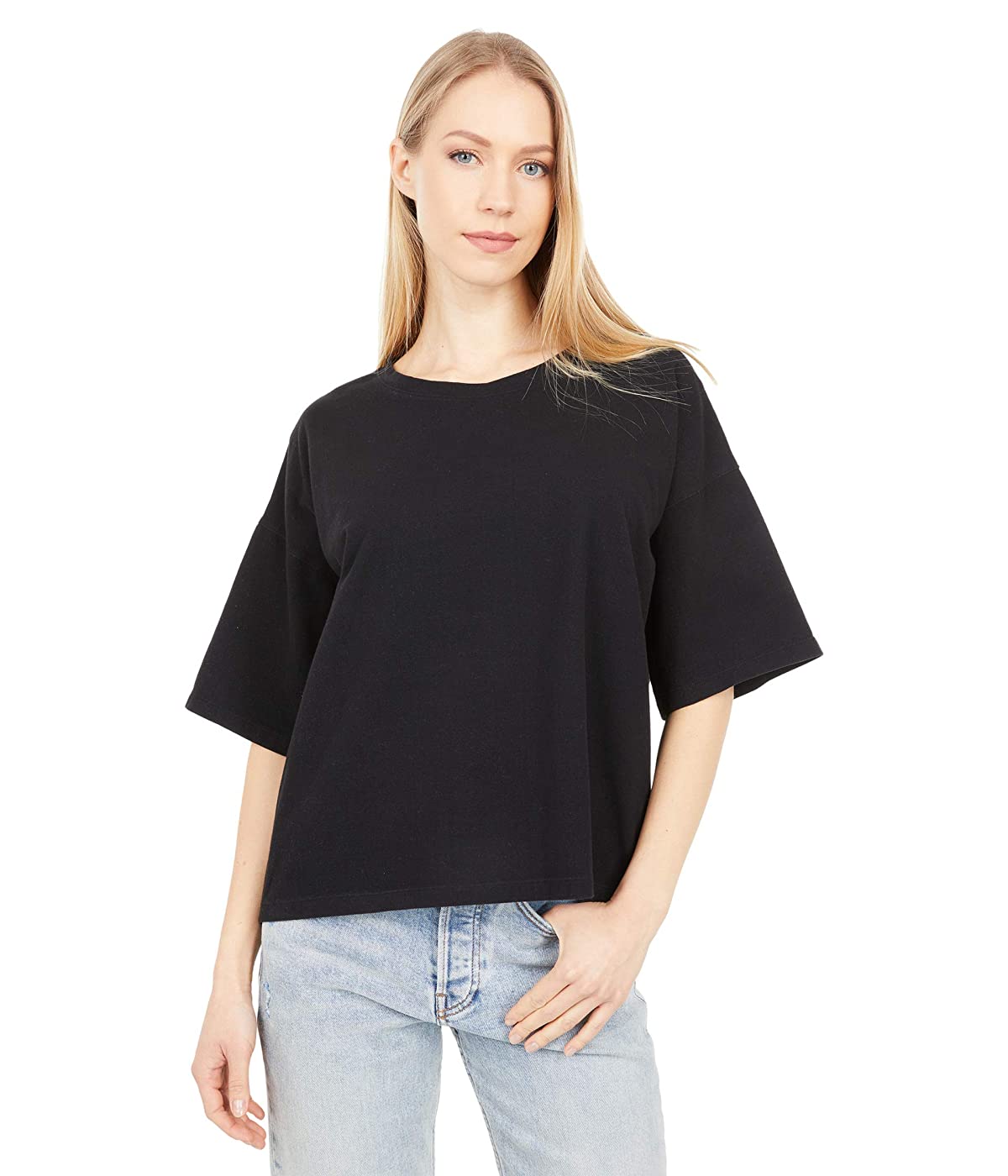 

Футболка Mod-o-doc Spandex Blend Jersey 1/2 Sleeve Oversized Boxy Tee Black,  (42, Футболка Mod-o-doc Spandex Blend Jersey 1/2 Sleeve Oversized Boxy Tee Black, XS (42)