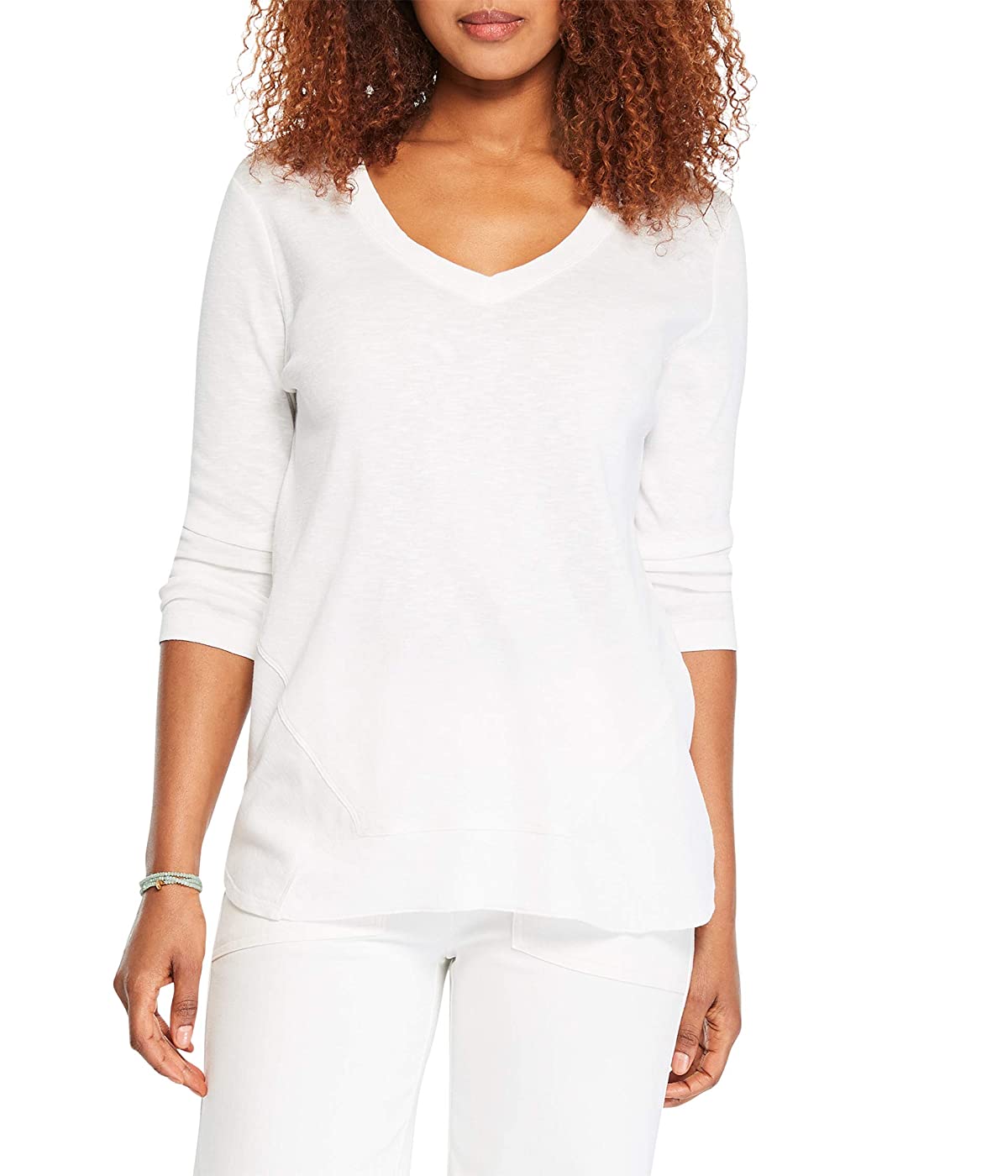 

Лонгслив NIC+ZOE Slub Knit Top Paper White,  (46, Лонгслив NIC+ZOE Slub Knit Top Paper White, M (46)