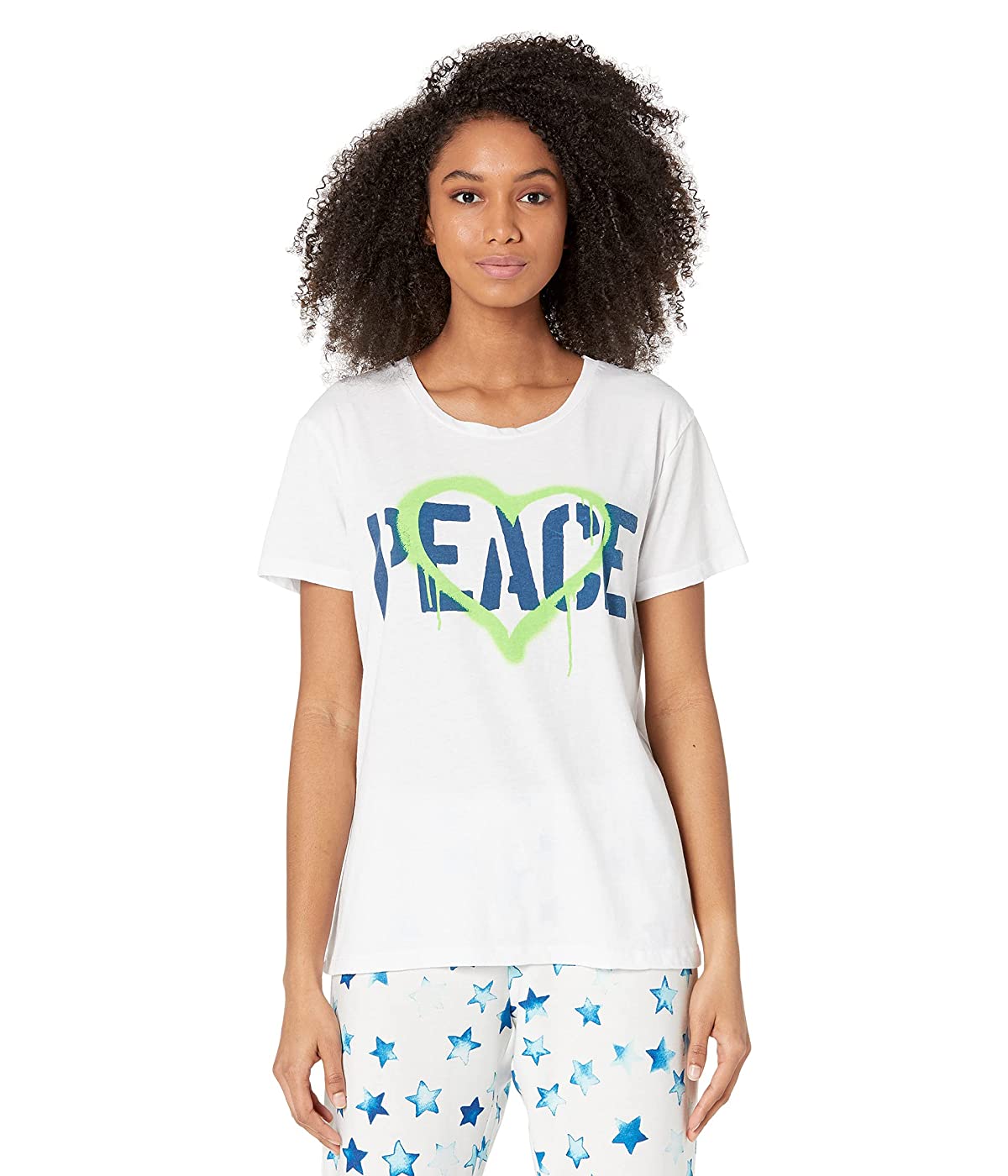 

Футболка Chaser "Peace Heart" Recycled Vintage Jersey Everybody Tee White,  (48, Футболка Chaser "Peace Heart" Recycled Vintage Jersey Everybody Tee White, L (48)