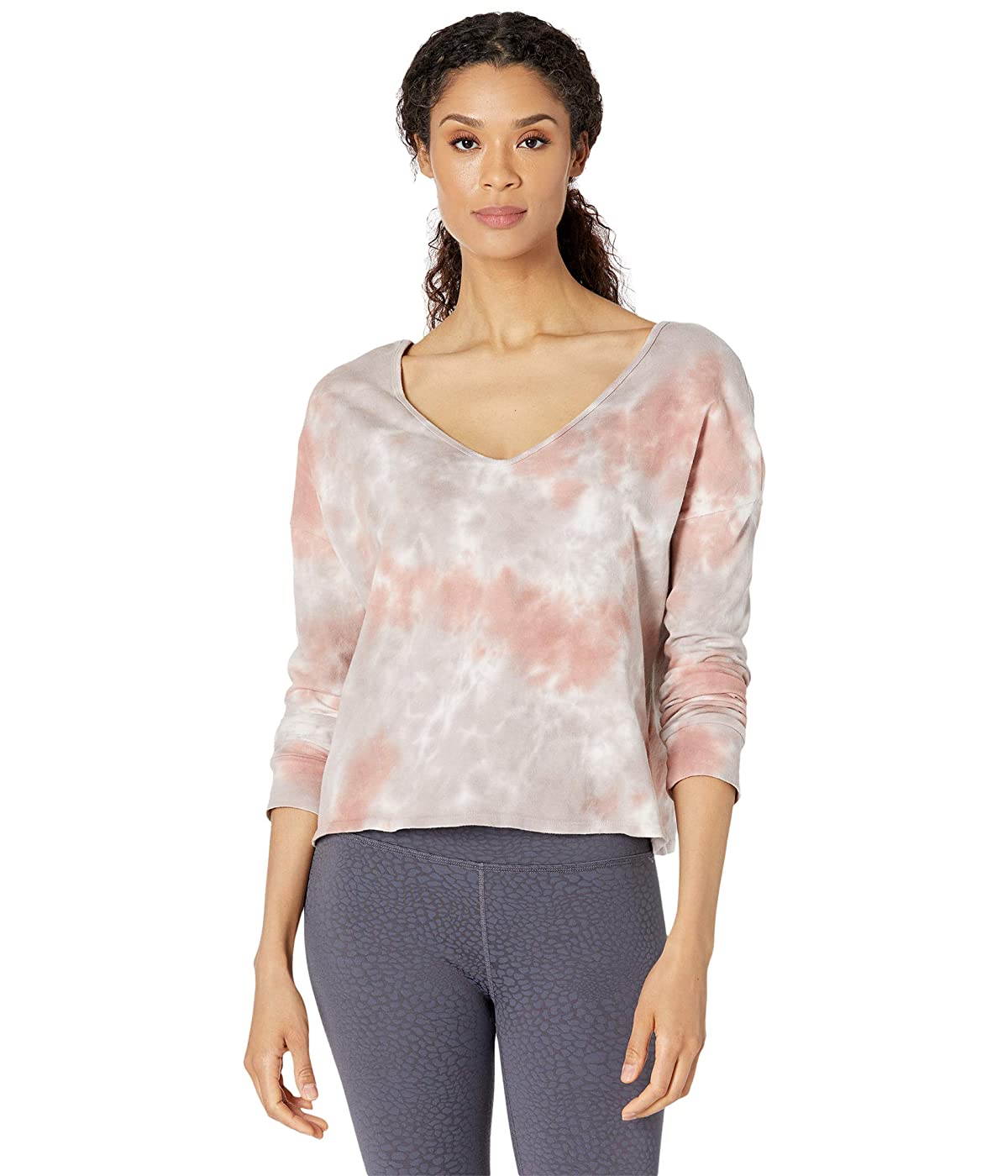 

Лонгслив Beyond Yoga Cloud Due Jersey Open Neck Pullover Earthen Rose/Chai Cloud Dye,  (44, Лонгслив Beyond Yoga Cloud Due Jersey Open Neck Pullover Earthen Rose/Chai Cloud Dye, S (44)