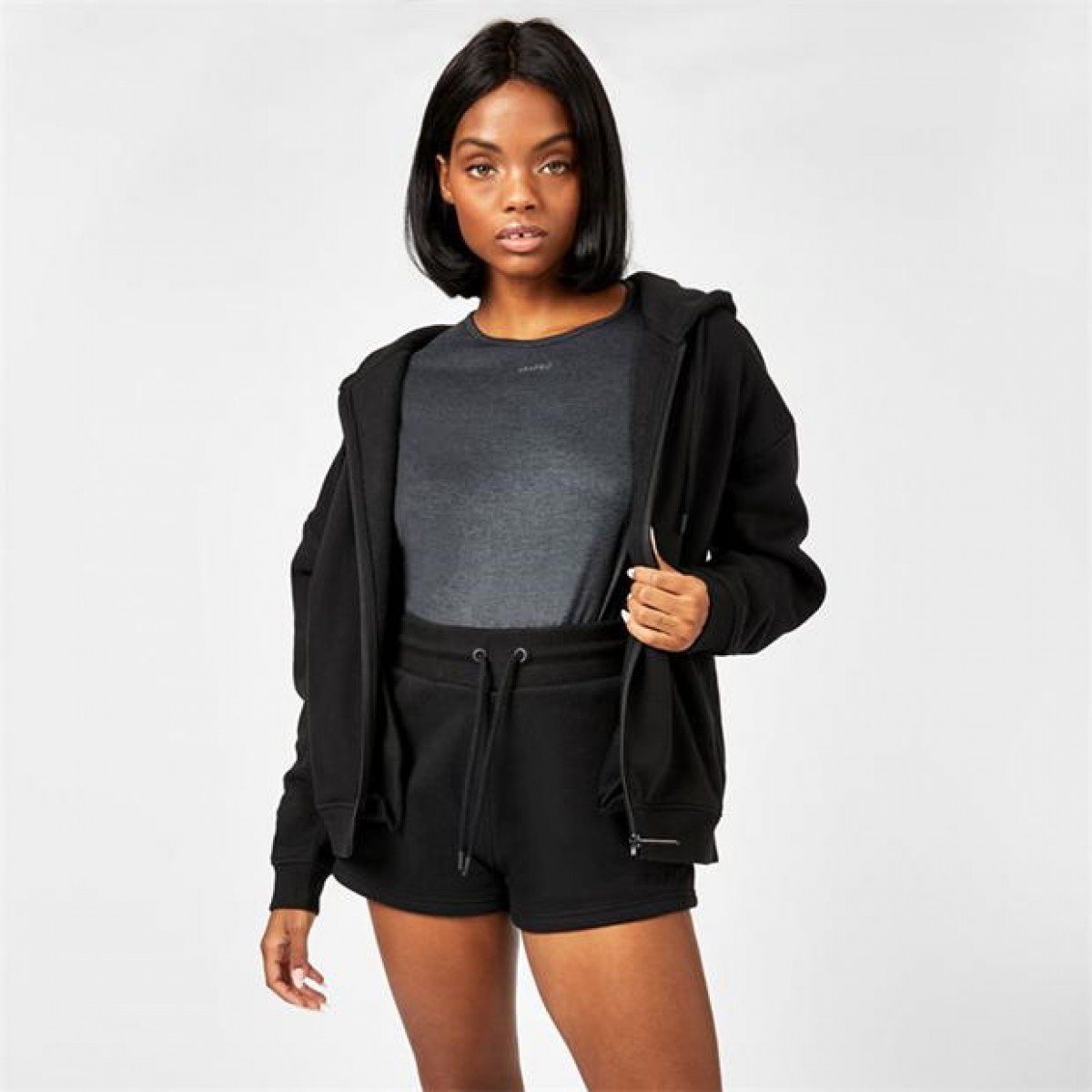 

Флисовая кофта USA Pro Oversized Black, Флисовая кофта USA Pro Oversized Black, S (44)