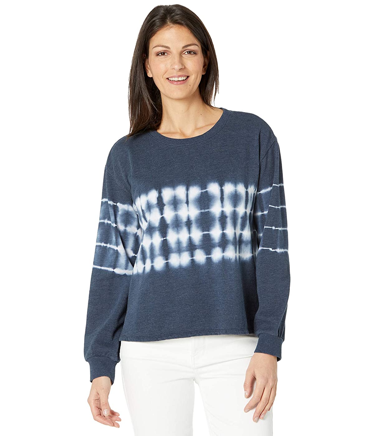 

Лонгслив Vince Camuto Long Sleeve Tie-Dye Stripe Knit Top Rich Navy,  (42, Лонгслив Vince Camuto Long Sleeve Tie-Dye Stripe Knit Top Rich Navy, XS (42)