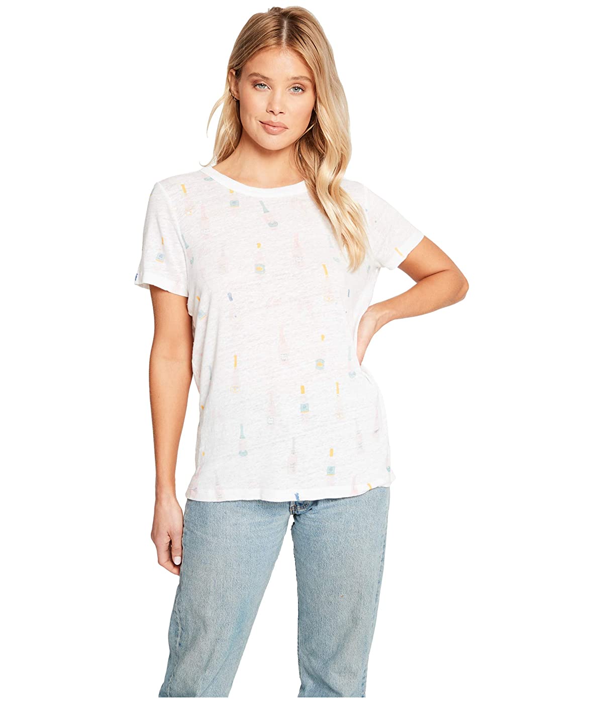

Футболка Chaser Linen Jersey Short Sleeve Basic Crew Neck Tee White, Футболка Chaser Linen Jersey Short Sleeve Basic Crew Neck Tee White, L (48)