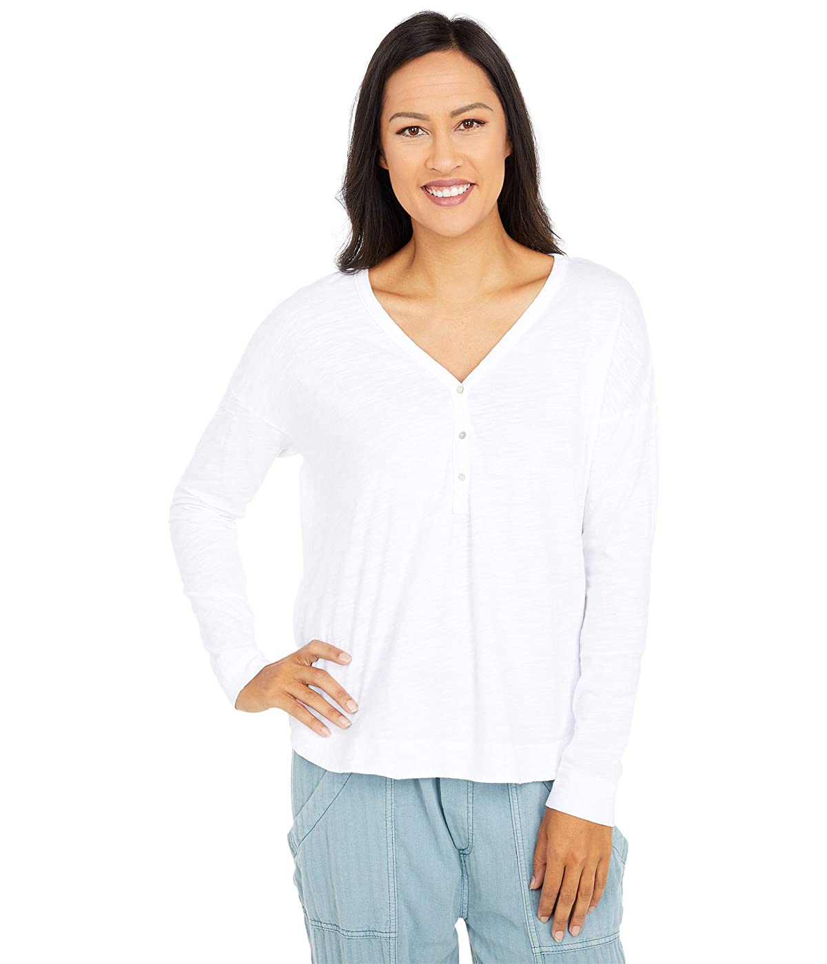 

Лонгслив Mod-o-doc Slub Jersey Drop Shoulder Boxy Henley White,  (42, Лонгслив Mod-o-doc Slub Jersey Drop Shoulder Boxy Henley White, XS (42)