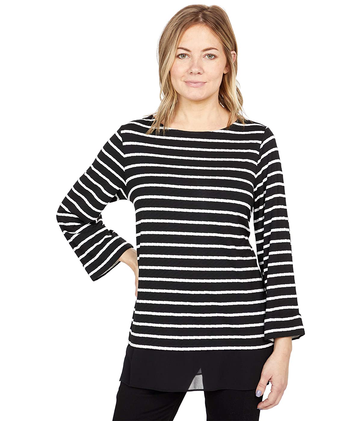 

Лонгслив Vince Camuto Long Sleeve Knit Stripe Tunic Rich Black,  (44, Лонгслив Vince Camuto Long Sleeve Knit Stripe Tunic Rich Black, S (44)