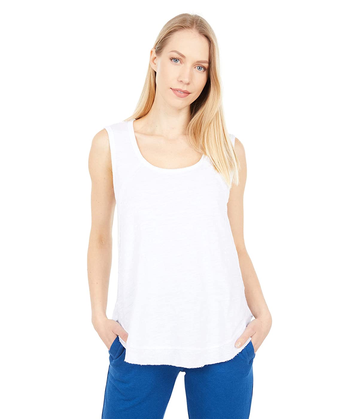 

Майка Mod-o-doc Slub Jersey Seamed Tank with Curved Hem White,  (42, Майка Mod-o-doc Slub Jersey Seamed Tank with Curved Hem White, XS (42)