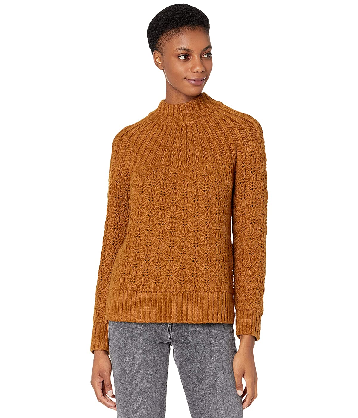 

Свитер Madewell Pointelle Stitch-Mix Mockneck Dried Cedar,  (40, Свитер Madewell Pointelle Stitch-Mix Mockneck Dried Cedar, XXS (40)