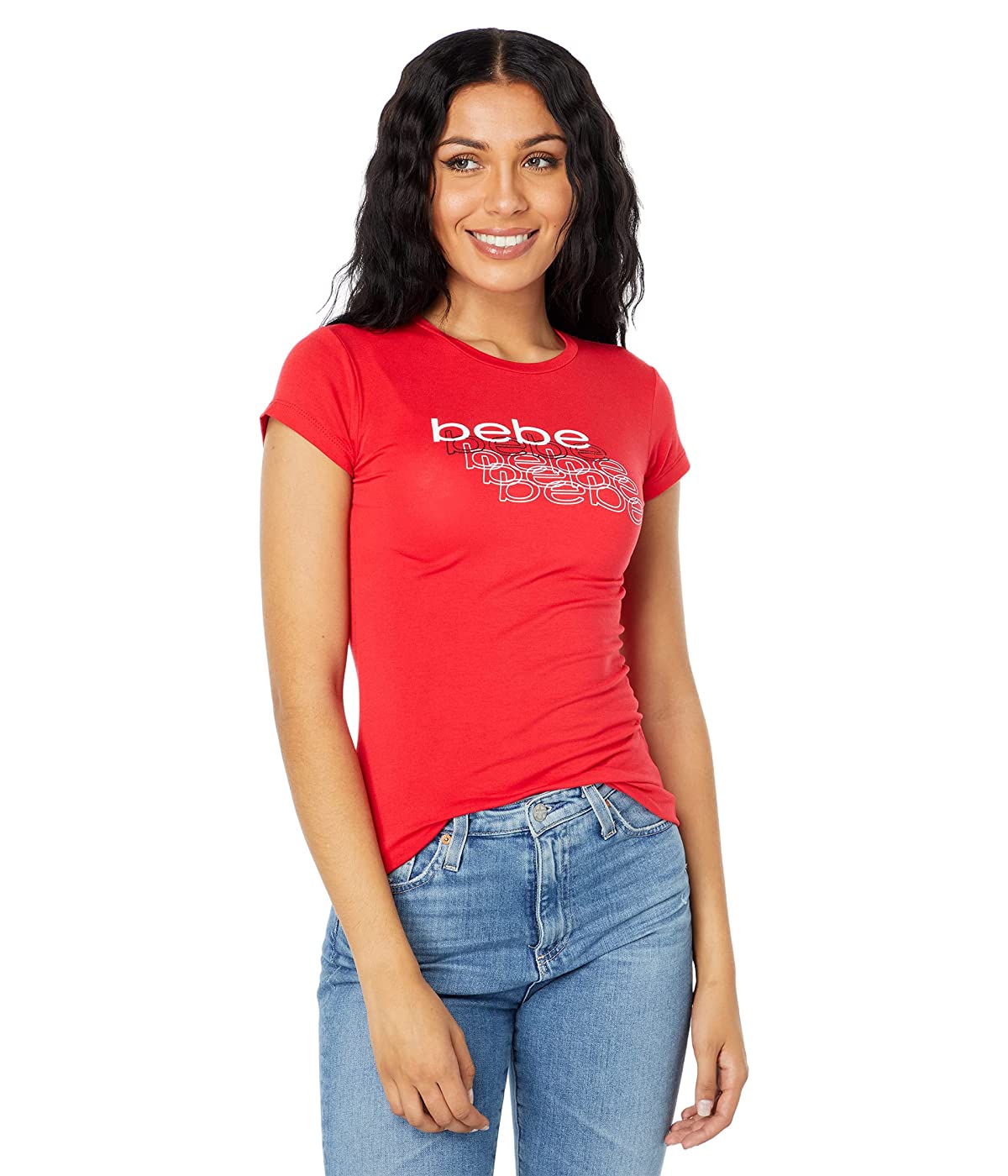 

Футболка bebe Bebe Logo Tee Red,  (50, Футболка bebe Bebe Logo Tee Red, XL (50)