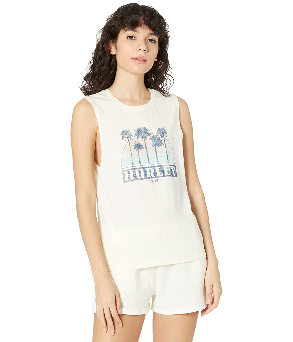

Майка Hurley Makenna Washed Muscle Tank Tofu, XL (50)