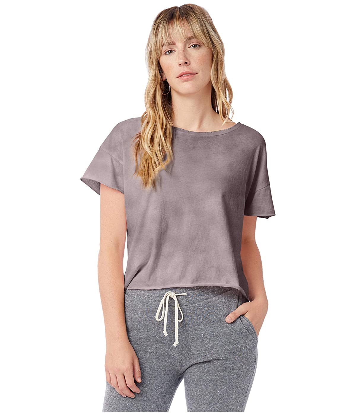

Футболка Alternative Cropped Raw Edge Tee Light Mauve Element Wash,  (50, Футболка Alternative Cropped Raw Edge Tee Light Mauve Element Wash, XL (50)