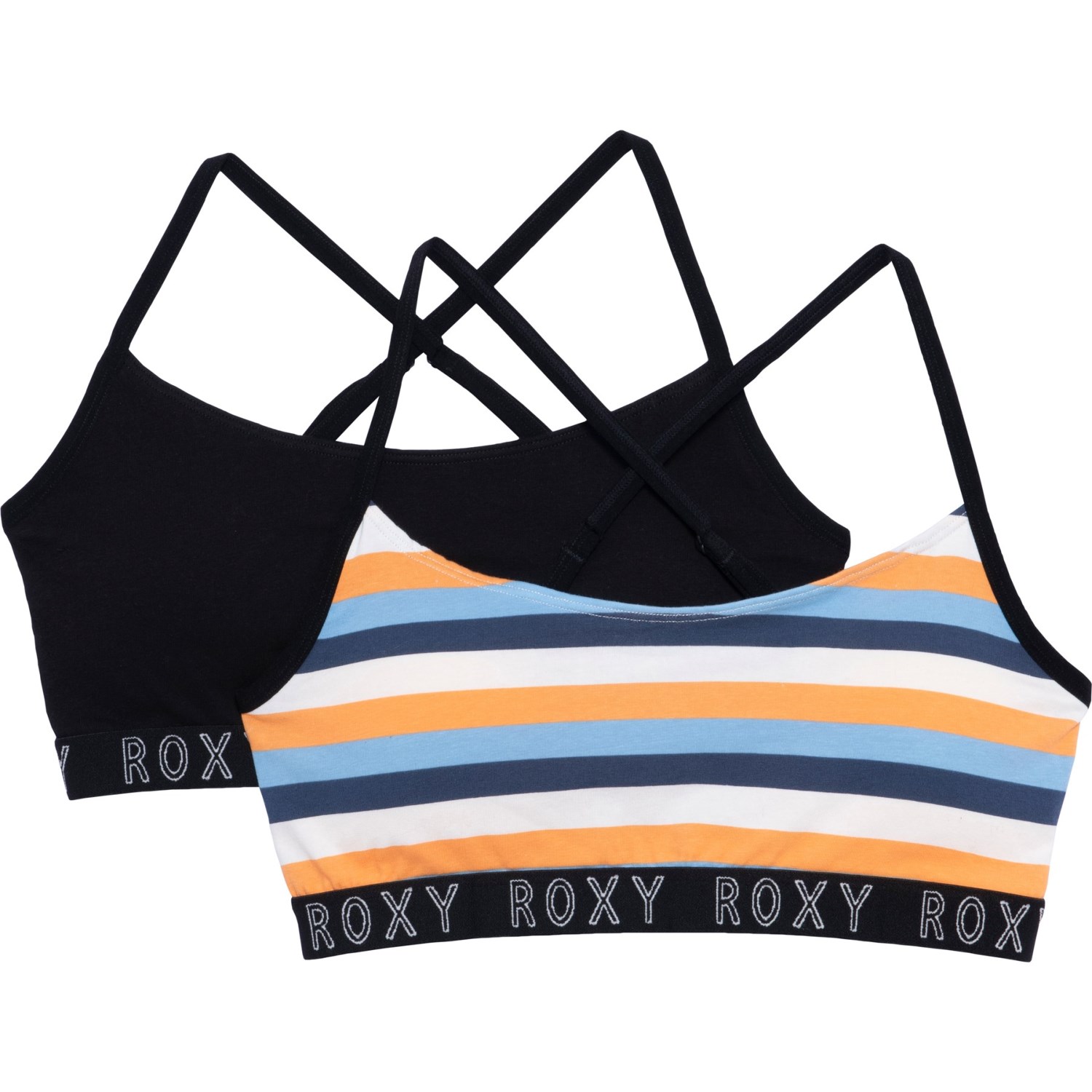 

Топ Roxy Striped Bralette Set - 2-Pack Blue,  (48, Топ Roxy Striped Bralette Set - 2-Pack Blue, L (48)
