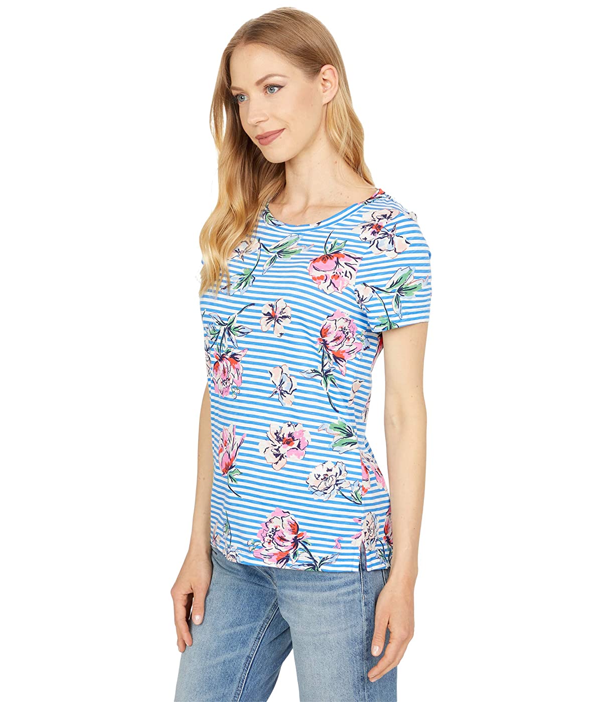 

Футболка Joules Classic Crew Neck T-Shirt Blue Floral Stripe,  (42, Футболка Joules Classic Crew Neck T-Shirt Blue Floral Stripe, XS (42)