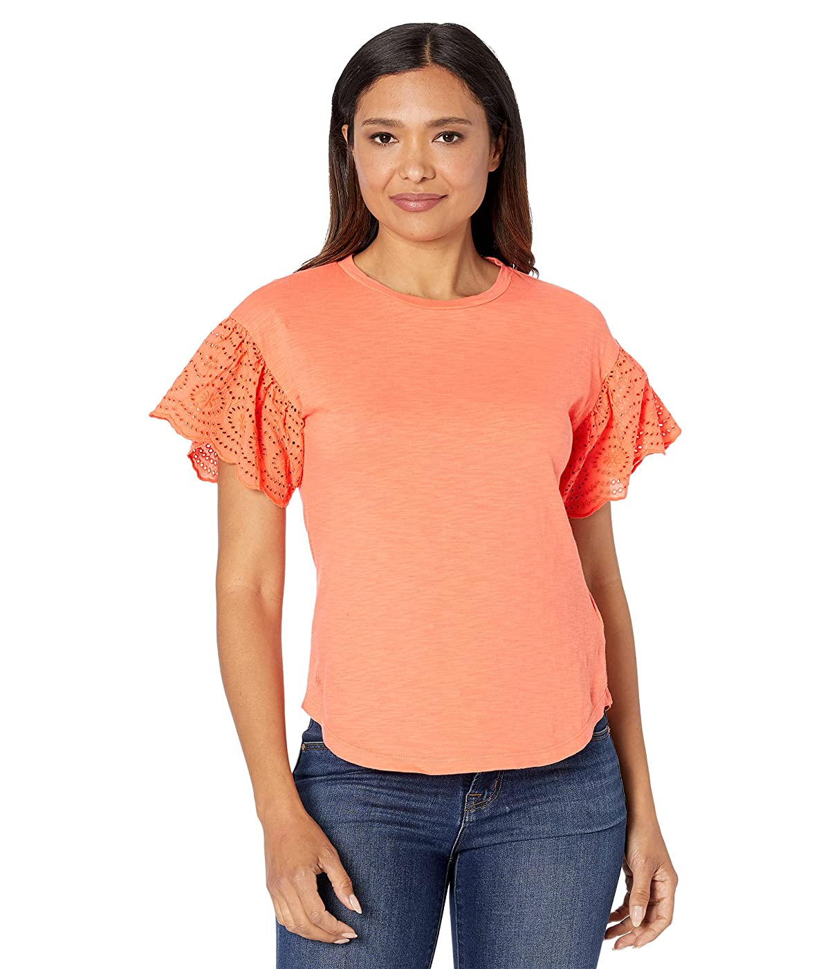 

Футболка Ralph Lauren Slub Jersey Flutter Sleeve Top Coral Quartz,  (42, Футболка Ralph Lauren Slub Jersey Flutter Sleeve Top Coral Quartz, XS (42)