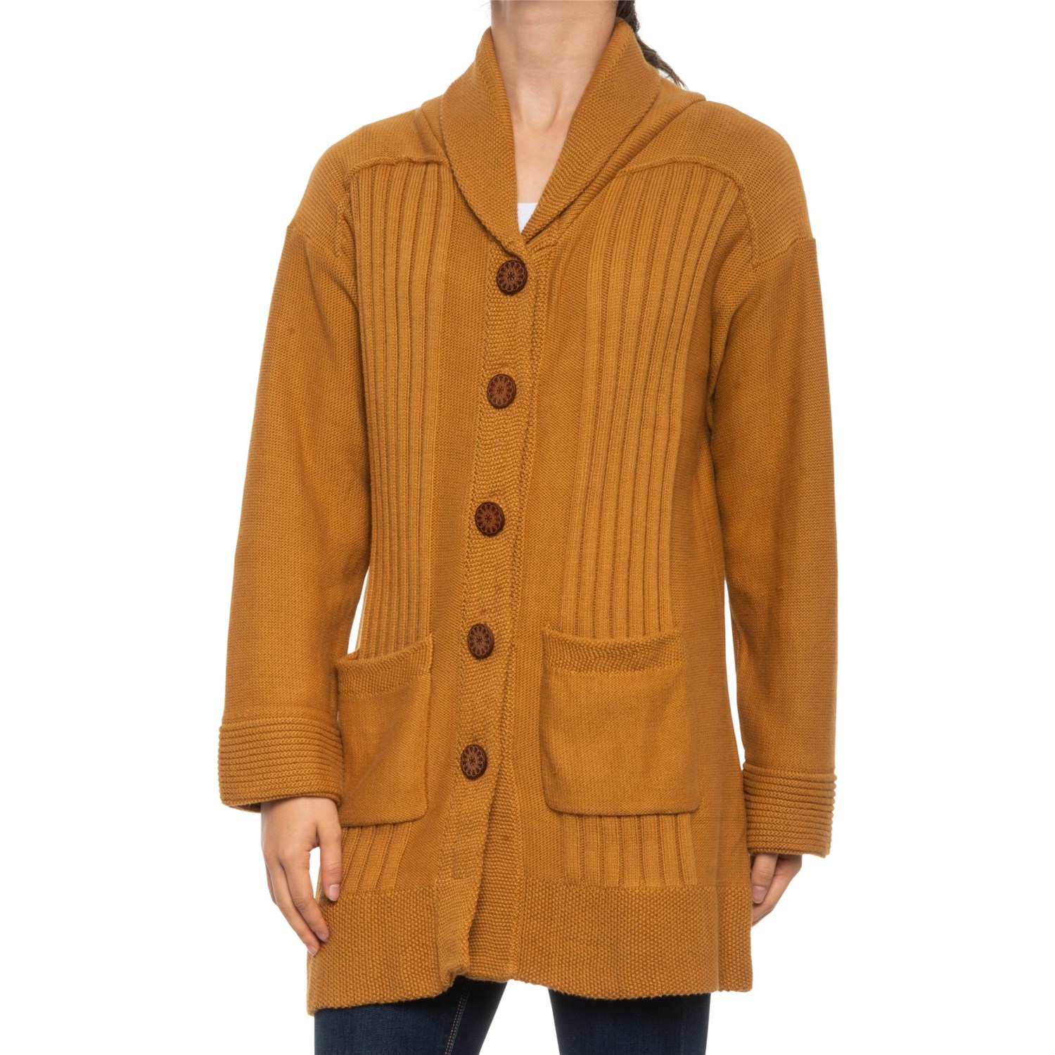 

Кардиган Neon Buddha Nook Coat Amber Gold, L (48)