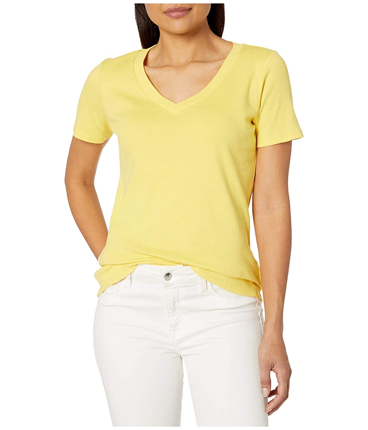 

Футболка Tribal Cotton Rib Short Sleeve V-Neck Top Lemon,  (42, Футболка Tribal Cotton Rib Short Sleeve V-Neck Top Lemon, XS (42)