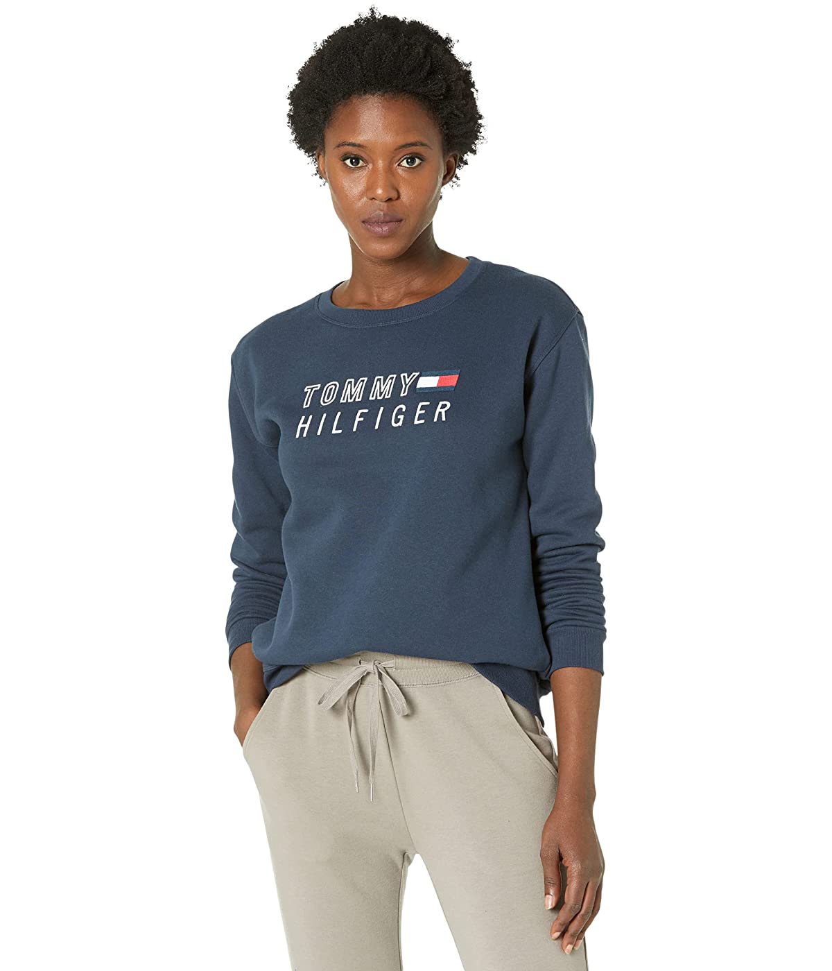 

Лонгслив Tommy Hilfiger Fleece Color-Blocked Crew Navy,  (50, Лонгслив Tommy Hilfiger Fleece Color-Blocked Crew Navy, XL (50)