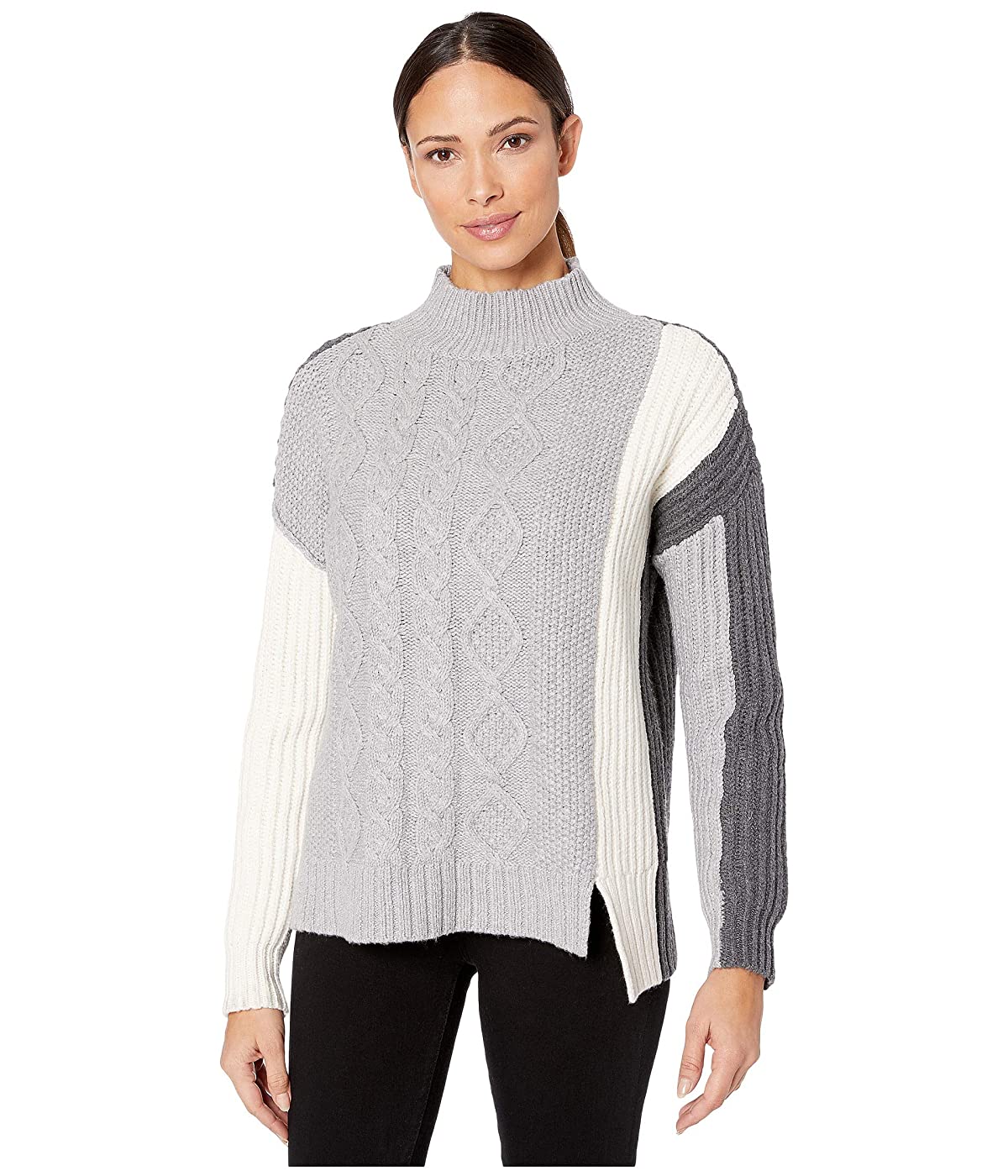 

Свитер Vince Camuto Cable Stitch Turtleneck Light Heather Grey, Свитер Vince Camuto Cable Stitch Turtleneck Light Heather Grey, XL (50)