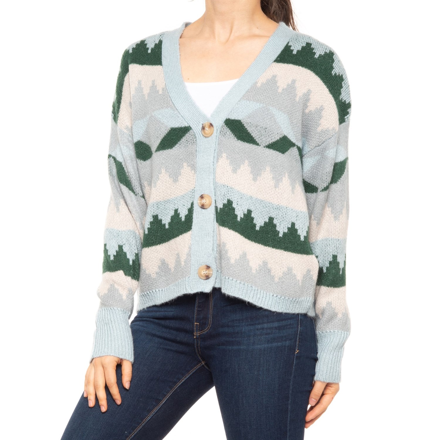 

Кардиган C&C California Katie Jacquard Pine Aztec,  (50, Кардиган C&C California Katie Jacquard Pine Aztec, XL (50)