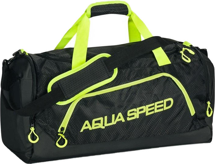 

Сумка спортивная Aquaspeed DUFFEL BAG 6726 48x25x29 cм Черно-зеленая (5908217667267)