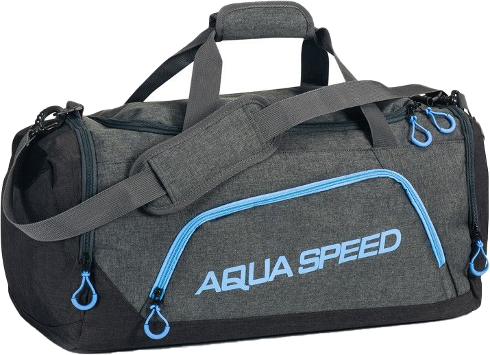 

Сумка спортивная Aquaspeed DUFFEL BAG 6729 48x25x29 cм Серо-синяя (5908217667298)