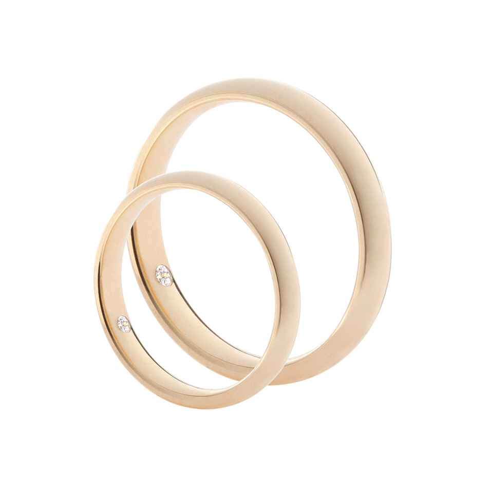 

Обручальное кольцо из золота 2134040, размер