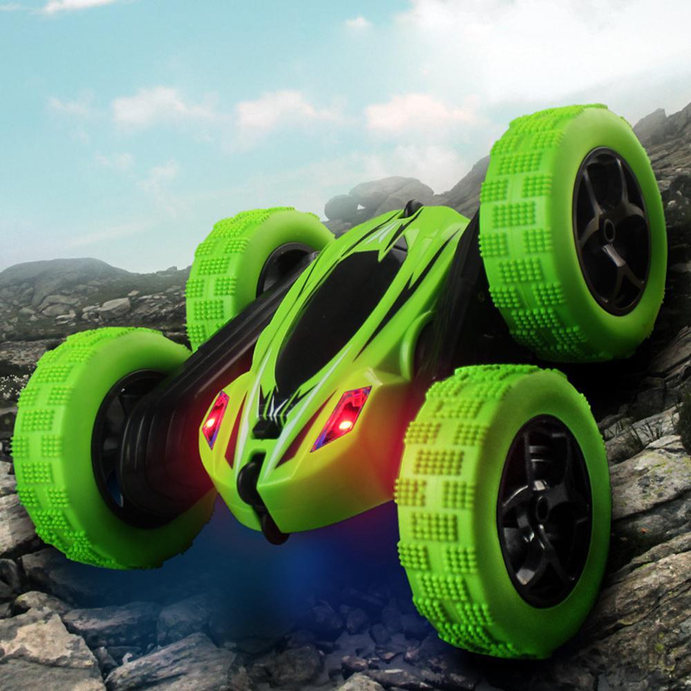

Машинка вездеход на радиоуправлении JJRC D828, перевертыш Stunt Car green