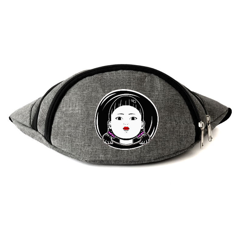 

Сумка Бананка Игра в Кальмара 005 на пояс Cappuccino (sqd 005-gry) серый