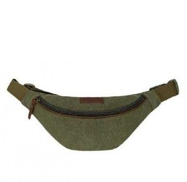 

Сумка на пояс, бананка Exodus Leather Canvas Зеленая P2110Ex06.1