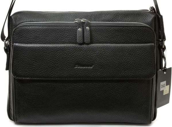 

Стильная кожаная сумка Diamond 72-3097 black