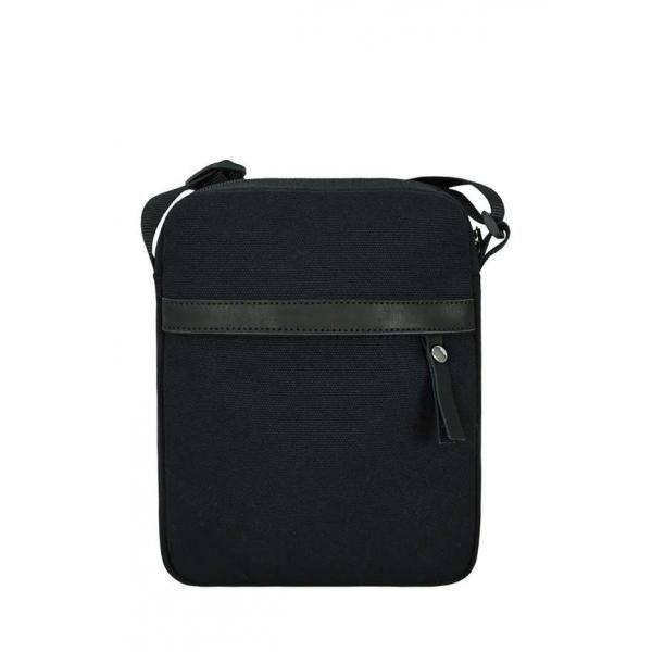 

Сумка - планшет унисекс Exodus Leather Canvas Черный P2401Ex012
