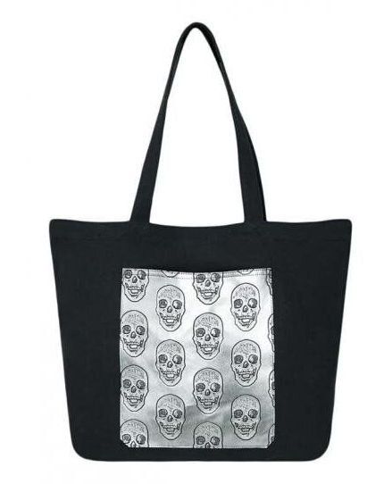 

Сумка Женская Exodus Tote Bag Skulls Черный S4501Ex011