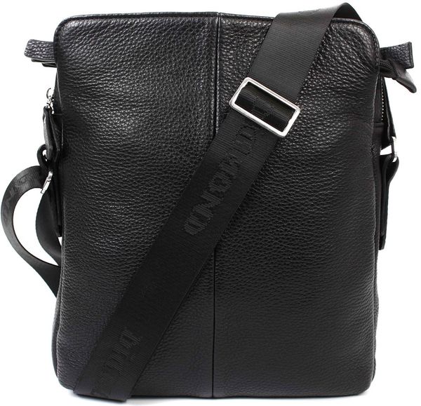 

Повседневная сумка планшет из натуральной кожи Diamond 74-4331 black