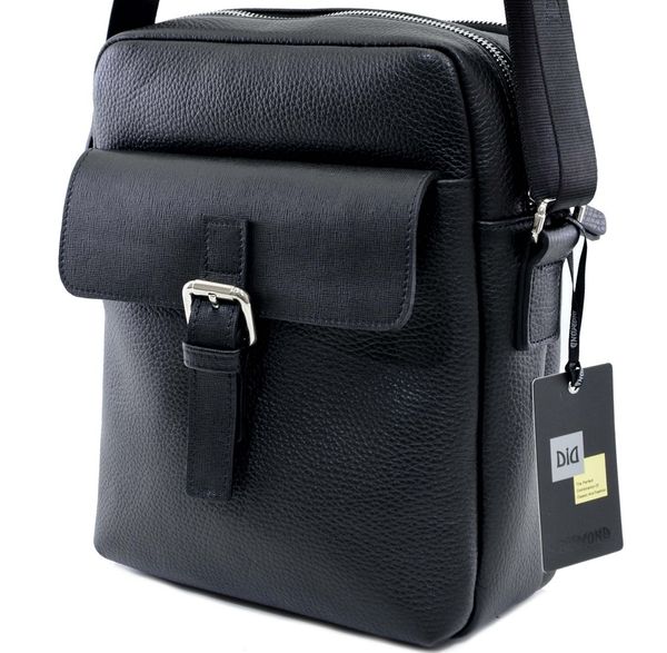 

Повседневная мужская кожаная сумка Diamond 74255 black