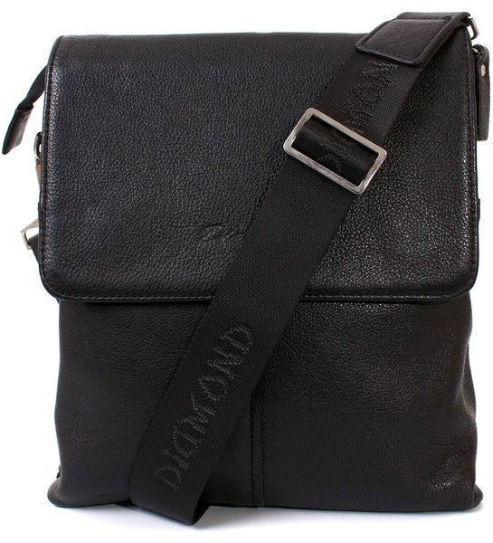 

Стильная вертикальная кожаная сумка Diamond 730-9721 black