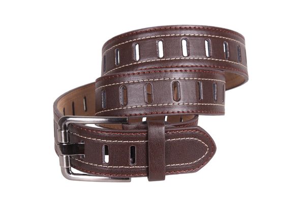 

Стильный ремень под джинсы эко кожа D-Belts S0643 коричневый (100-115 см х 3.8 см)