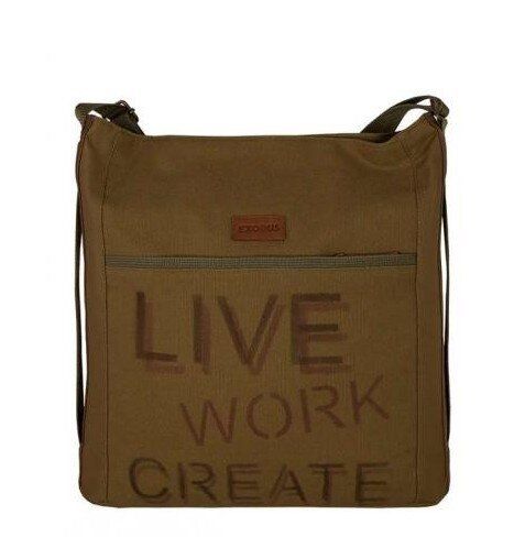 

Сумка-планшет Exodus Leather Canvas Коричневый P0404Ex062